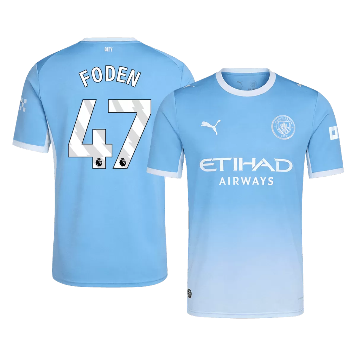 Maillot Domicile Manchester City Foden #47 2026/27 – Image 3