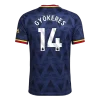 Maillot Player Extérieur Arsenal Gyökeres #14 2026/27 - Eleven Crown - Maillot de Football Pas Cher - Survêtements Pas Cher - Maillot de Foorball Enfants Pas Cher - Maillots Retro Vintage Pas Cher- Qualité Premium