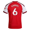 Maillot Domicile Arsenal Gabriel #6 2026/27 - Eleven Crown - Maillot de Football Pas Cher - Survêtements Pas Cher - Maillot de Foorball Enfants Pas Cher - Maillots Retro Vintage Pas Cher- Qualité Premium