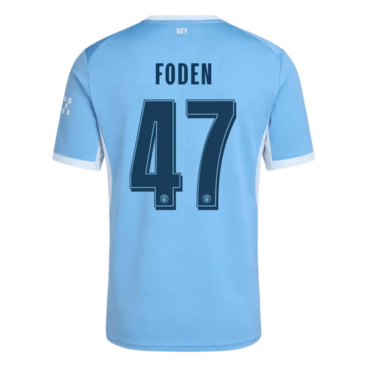 Maillot Domicile Manchester City Foden #47 2026/27