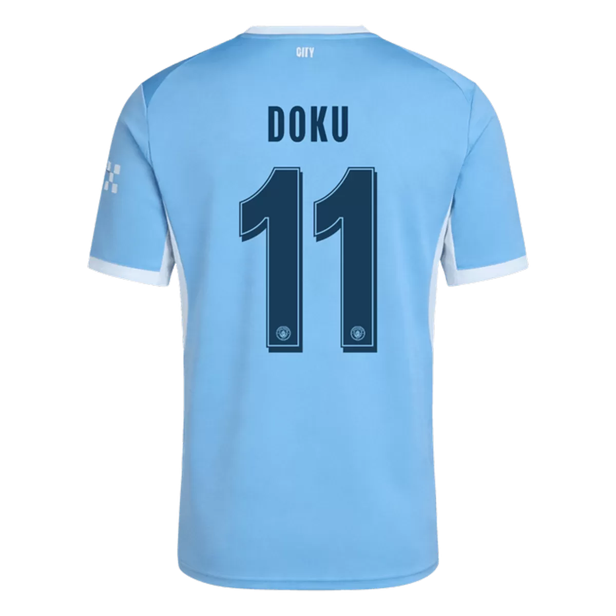 Maillot Domicile Manchester City Doku #11 2026/27