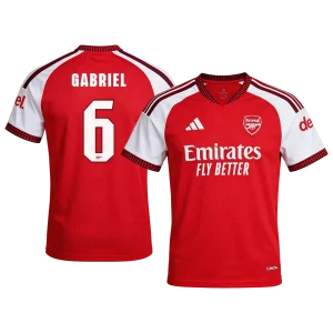 Maillot Domicile Arsenal Gabriel #6 2026/27 – Image 3