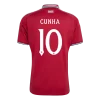 Maillot Domicile Manchester United Cunha #10 2026/27 - Eleven Crown - Maillot de Football Pas Cher - Survêtements Pas Cher - Maillot de Foorball Enfants Pas Cher - Maillots Retro Vintage Pas Cher- Qualité Premium