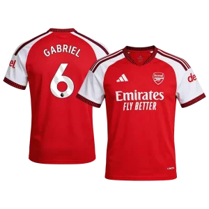Maillot Domicile Arsenal Gabriel #6 2026/27 – Image 3