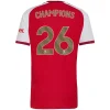 Maillot Player Domicile Arsenal Champions #26 2026/27 - Eleven Crown - Maillot de Football Pas Cher - Survêtements Pas Cher - Maillot de Foorball Enfants Pas Cher - Maillots Retro Vintage Pas Cher- Qualité Premium
