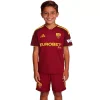 Ensemble Enfants Domicile AS Roma 2026/27 - Eleven Crown - Maillot de Football Pas Cher - Survêtements Pas Cher - Maillot de Foorball Enfants Pas Cher - Maillots Retro Vintage Pas Cher- Qualité Premium